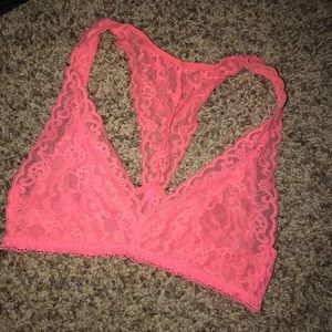 Pink bralette